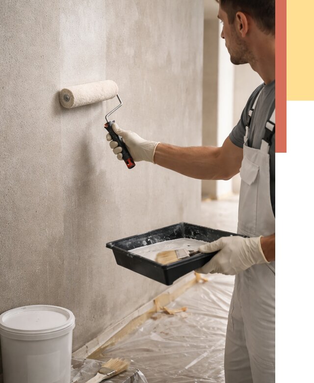 Грунтовка стен в мирном от 2224 руб. м2 — быстро, недорого, с материалом | ОТДЕЛОЧНИК-Мир