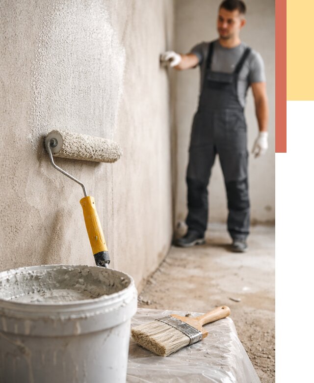 Нанесение бетоноконтакта на стены в мирном от 4246 руб. быстро и недорого | ОТДЕЛОЧНИК-Мир