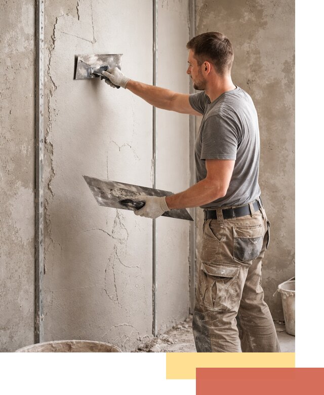 Штукатурка стен гипсовая в мирном — качественный и быстрый монтаж