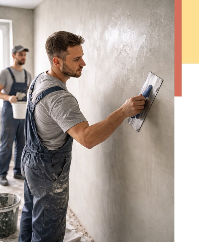 Глянцевание штукатурки стен в мирном от 7582 руб. — услуги и затирка | ОТДЕЛОЧНИК-Мир