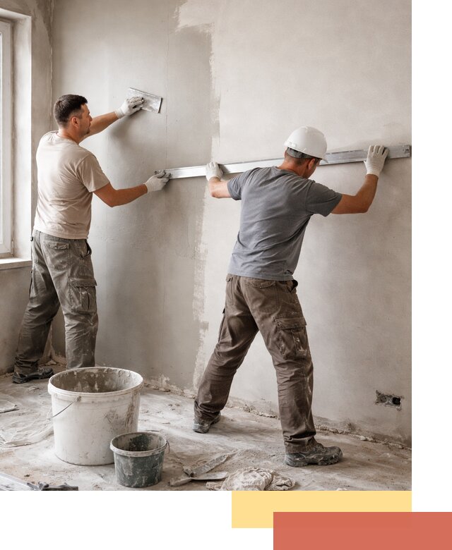 Штукатурка стен под покраску в мирном качественно и быстро