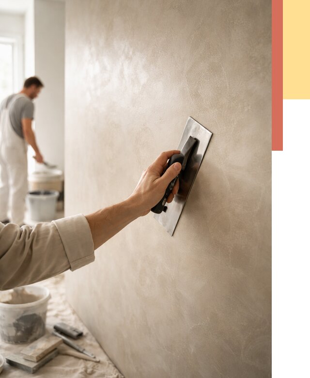 Венецианская штукатурка в мирном от 3538 руб/м² — нанесение стен под ключ | ОТДЕЛОЧНИК-Мир