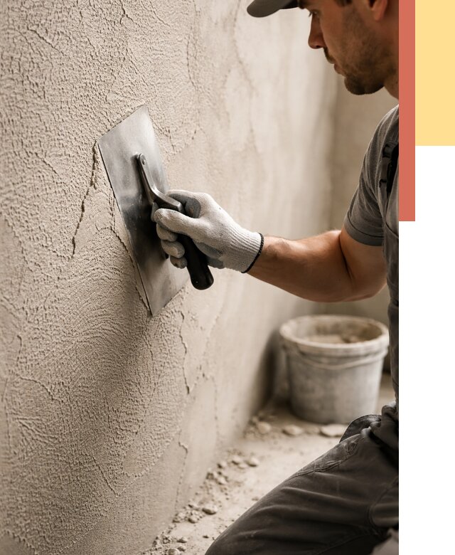 Структурная штукатурка стен в мирном от 4549 руб. под ключ | ОТДЕЛОЧНИК-Мир