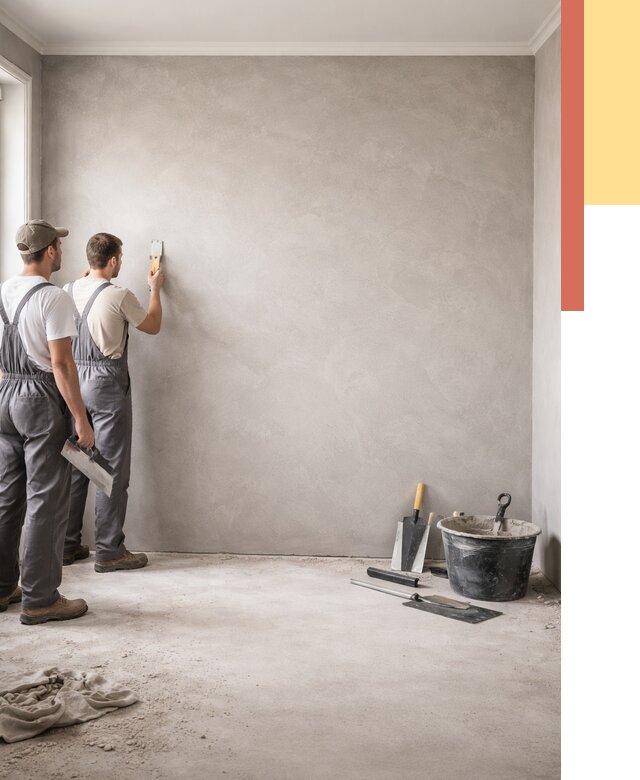 Микробетон на стены в мирном от 1264 руб. — нанесение и отделка | ОТДЕЛОЧНИК-Мир