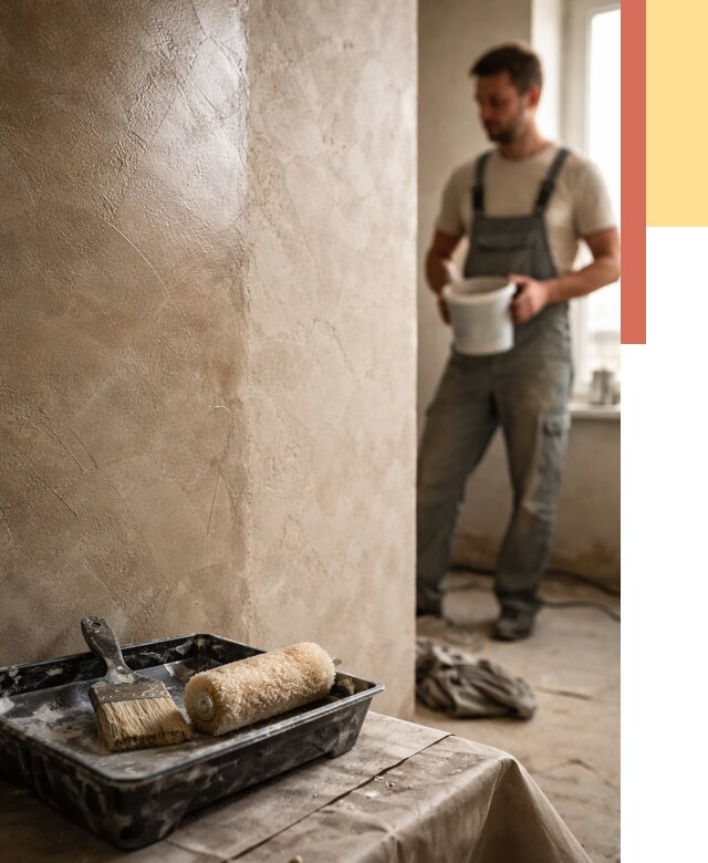 Нанесение воска на штукатурку в мирном от 3538 руб. | Услуги ОТДЕЛОЧНИК-Мир