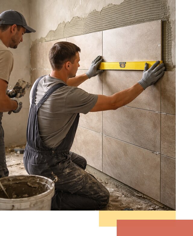 Облицовка стен керамогранитом в мирном профессионально и быстро