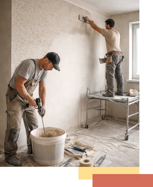 Нанесение жидких обоев под ключ в мирном с гарантией качества