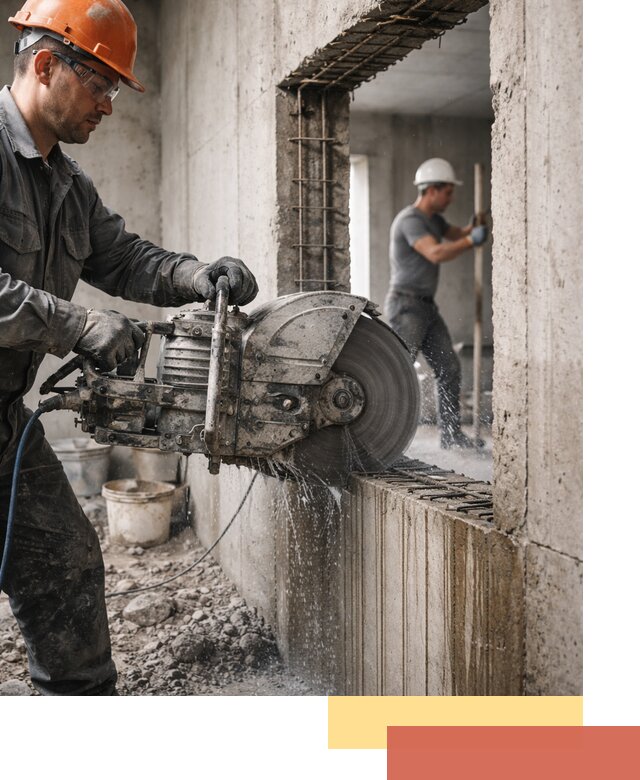 Алмазная резка проемов в мирном быстро и точно