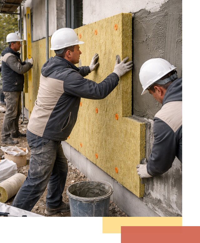 Утепление стен минватой в мирном — тепло и звукоизоляция