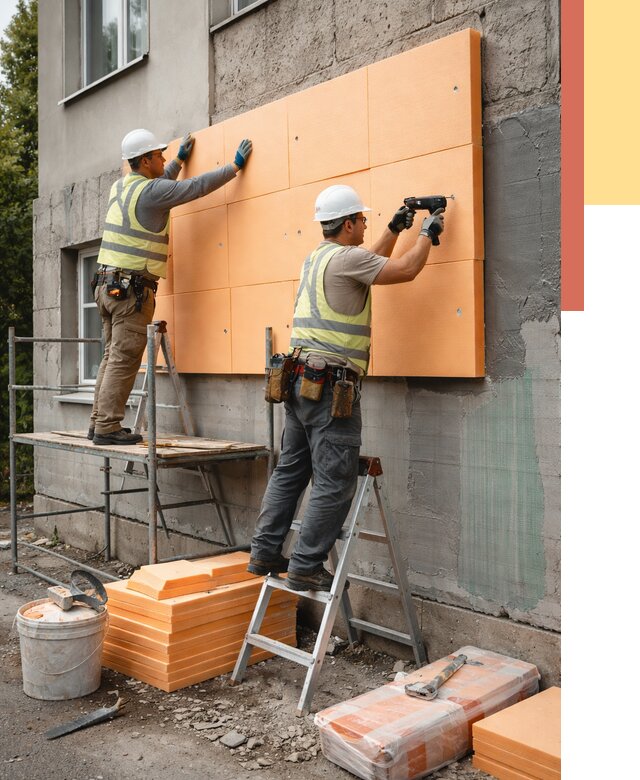 Утепление стен пеноплексом в мирном от 1870 руб./м2 — быстро и недорого | ОТДЕЛОЧНИК-Мир