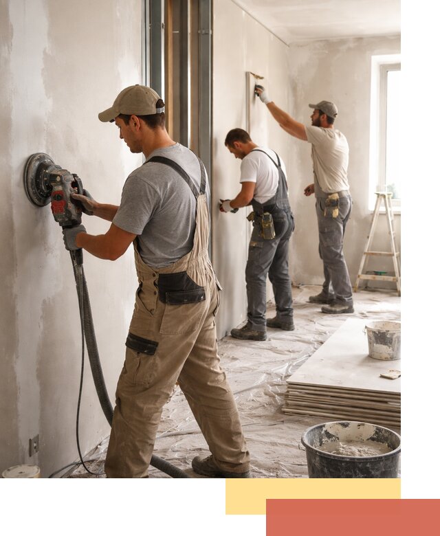 Профессиональная отделка стен в мирном качественно и в срок