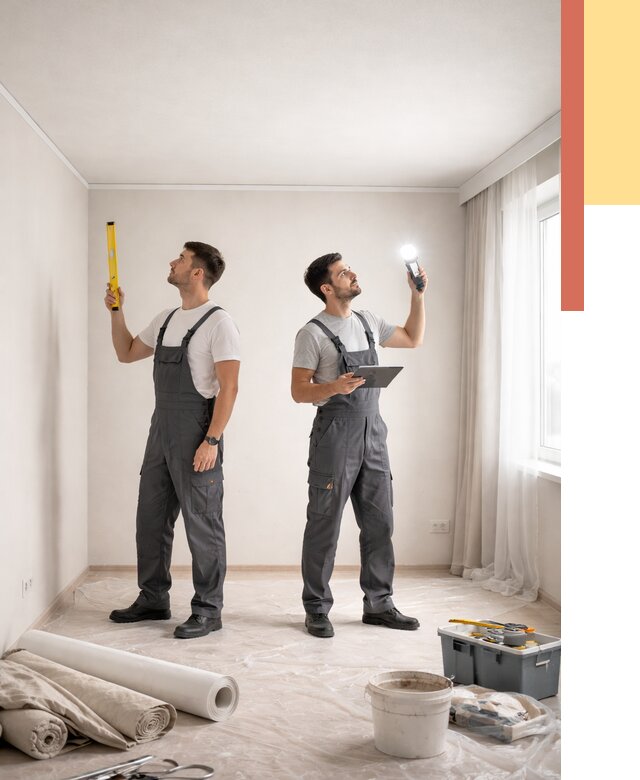 Отделка потолка в мирном недорого от 758 руб/м2 | Услуги ОТДЕЛОЧНИК-Мир