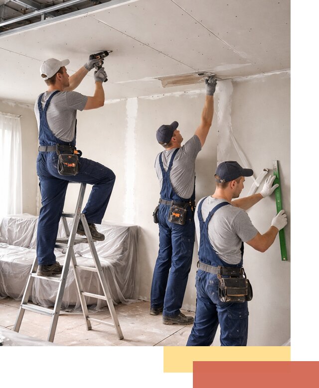 Профессиональная отделка потолка в мирном быстро и качественно